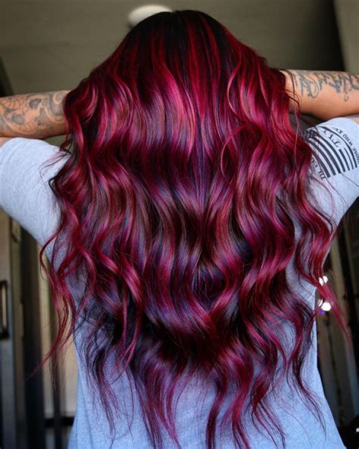 Dark Cherry Red Hair Color: A Trendy Choice for Bold Individuals