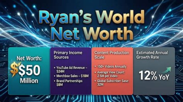 Ryan's World Net Worth: Insights into a Young Mogul's Wealth
